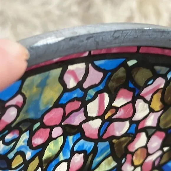 MFA, Boston Glass Water Lillies & Koi Round
Diameter Suncatcher Metal Frame - Picture 13 of 17